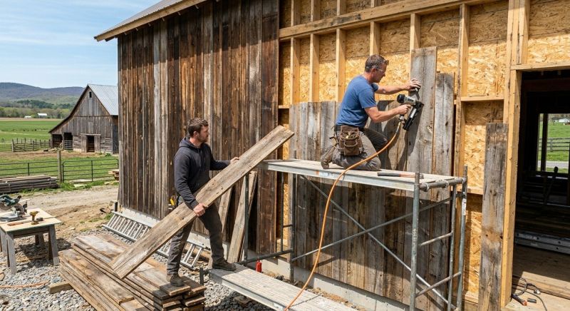 Barn Siding Installation in Calhoun, GA