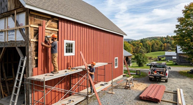Barn Siding Installation in Pickens County, GA