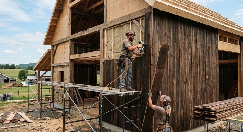 Barn Siding Installation in Trion, GA