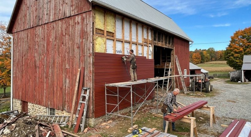 Barn Siding Replacement in Murray County, GA