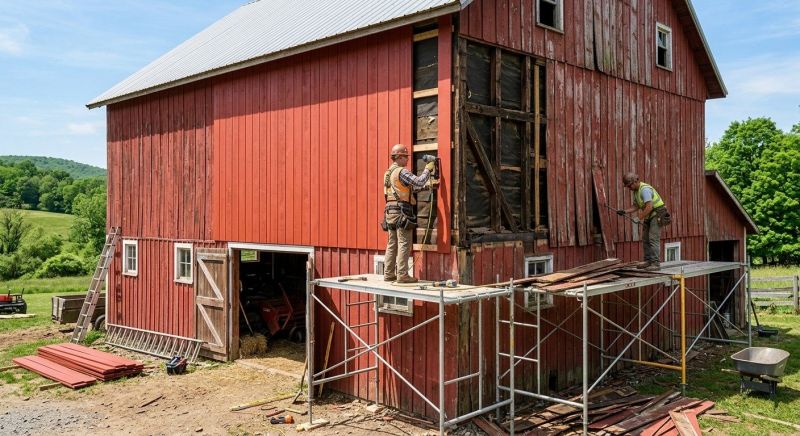 Barn Siding Replacement in Trion, GA