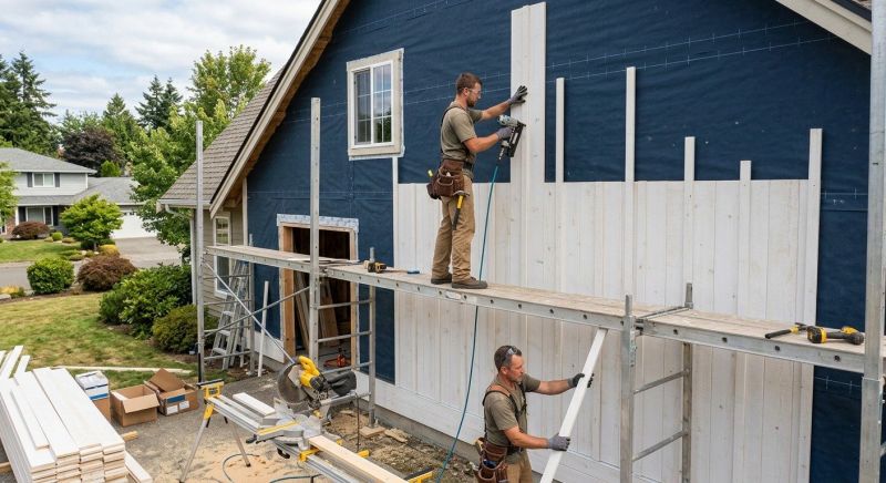 Batten Siding Installation in Jasper, GA