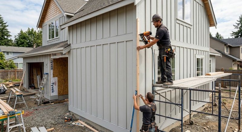 Batten Siding Installation in Rome, GA