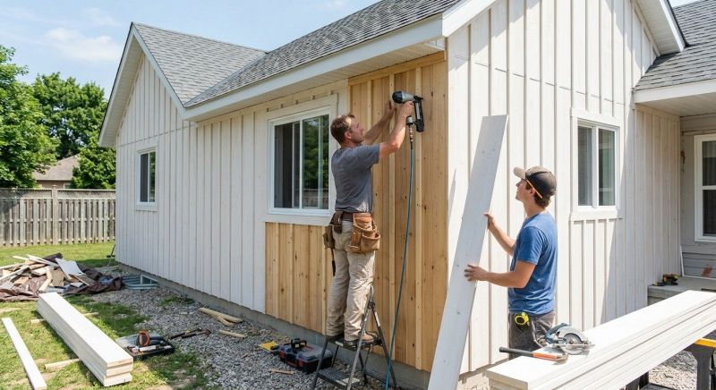 Batten Siding Installation in Trion, GA