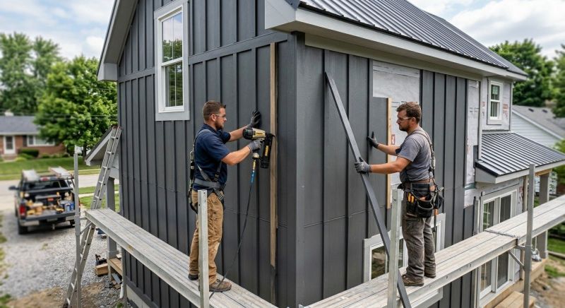 Batten Siding Installation in Trion, GA
