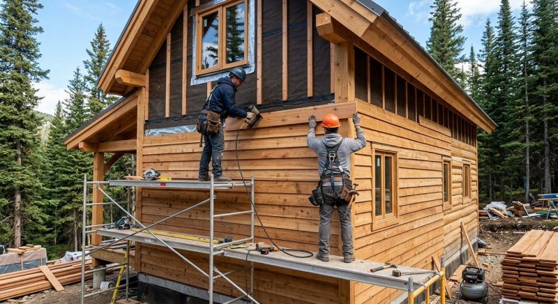 Cabin Siding Installation in Calhoun, GA