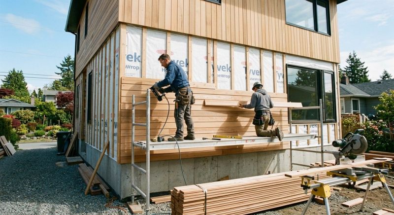 Cedar Cladding Installation in Calhoun, GA