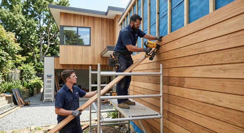 Cedar Cladding Installation in Calhoun, GA
