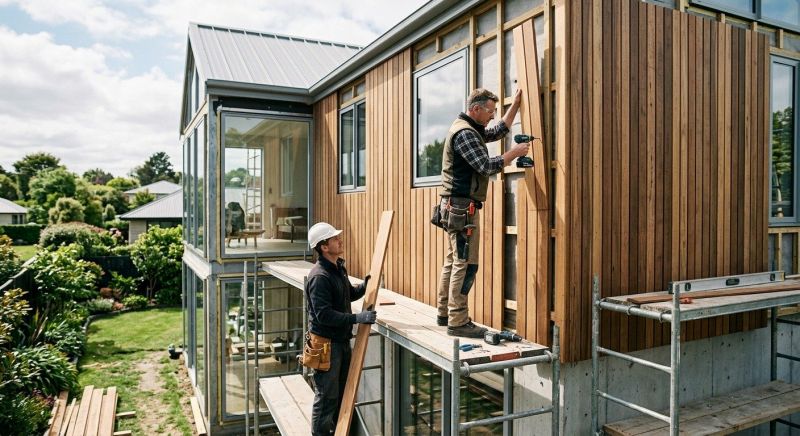 Cedar Cladding Installation in Calhoun, GA