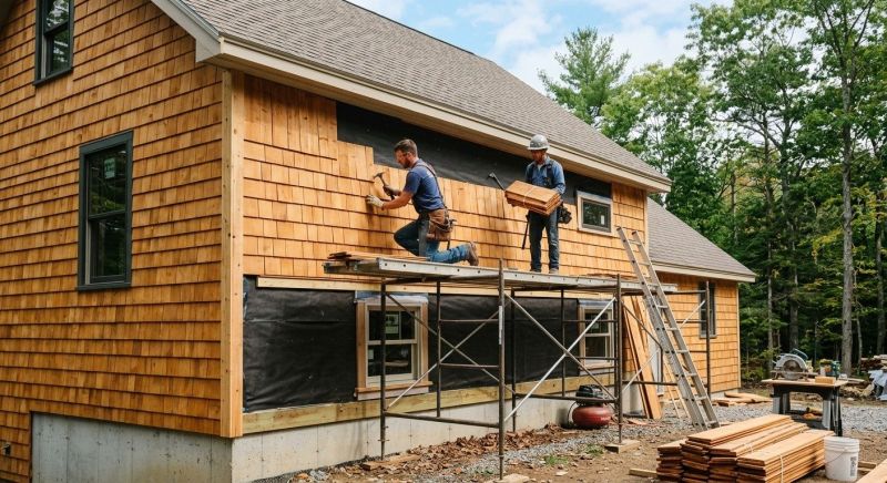 Cedar Siding Installation in Bartow County, GA