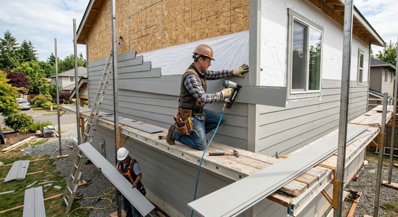 Cement Siding Installation in Chatsworth, GA