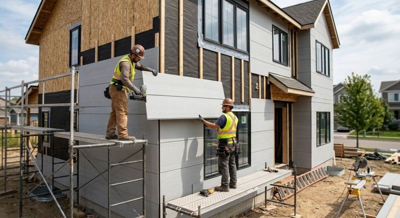 Cement Siding Installation in Rome, GA