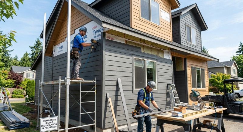 Composite Siding Installation in Cartersville, GA