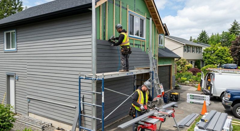 Composite Siding Installation in Calhoun, GA