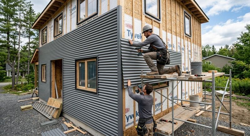 Corrugated Siding Installation in Calhoun, GA