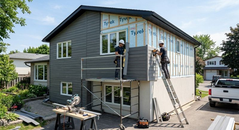 Engineered Siding Installation in Rome, GA