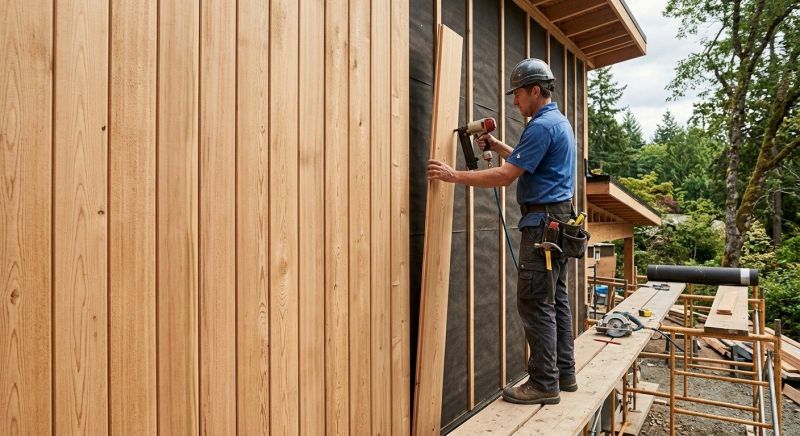 Faux Wood Siding Installation in Dalton, GA
