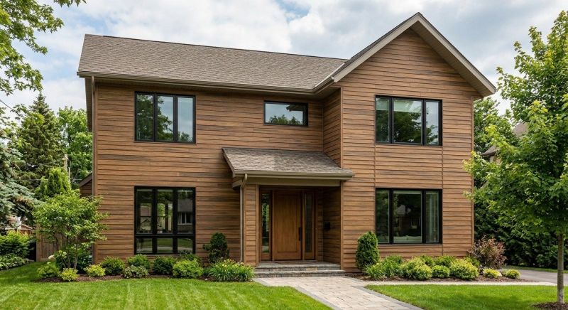 Faux Wood Siding Installation in Pickens County, GA