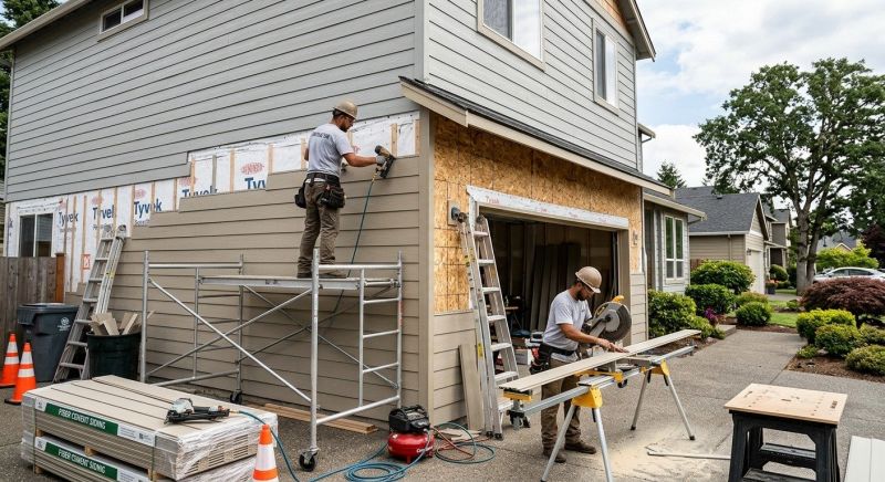 Fiber Siding Installation in Rome, GA