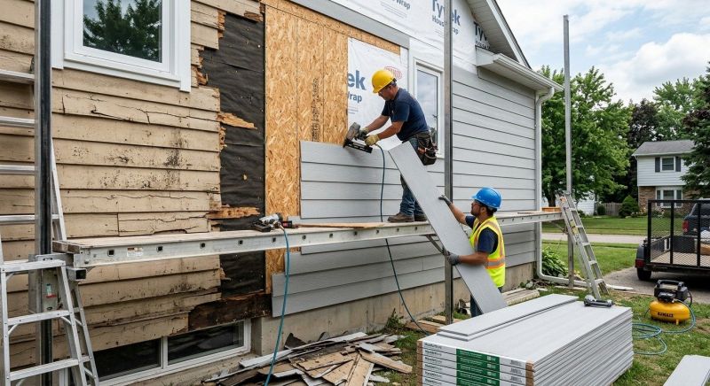 Fiberboard Siding Installation in Calhoun, GA