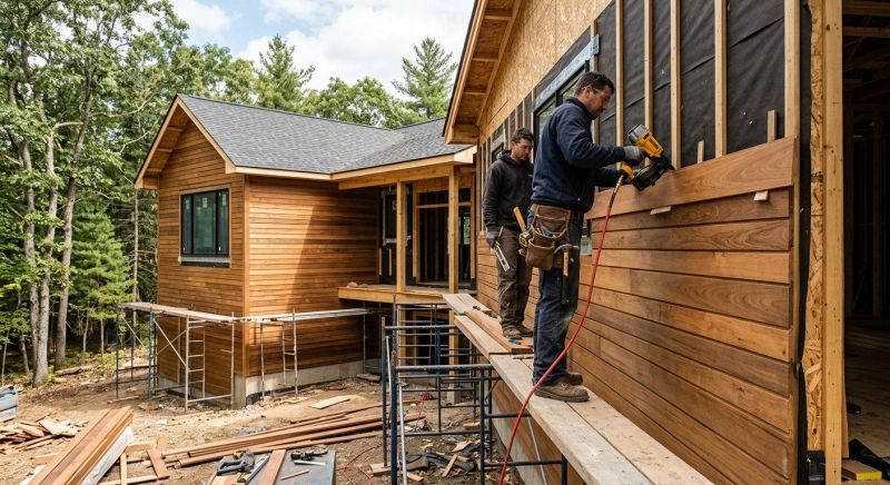 Hardwood Cladding Installation in Calhoun, GA