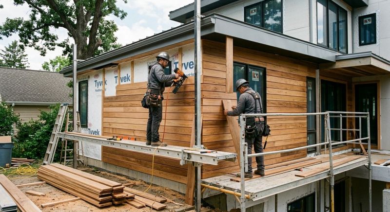 Hardwood Siding Installation in Bartow County, GA