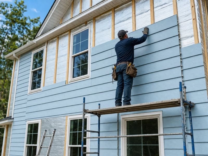 Insulated Siding Installation in Rome, GA