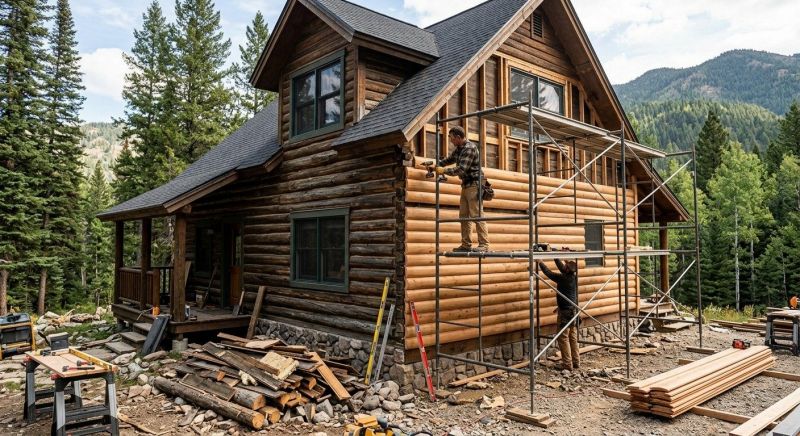 Log Siding Installation in Summerville, GA