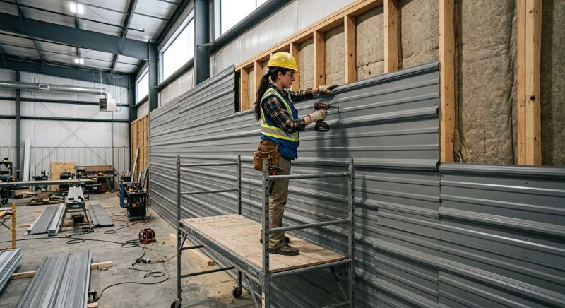 Metal Barn Siding Installation in Calhoun, GA
