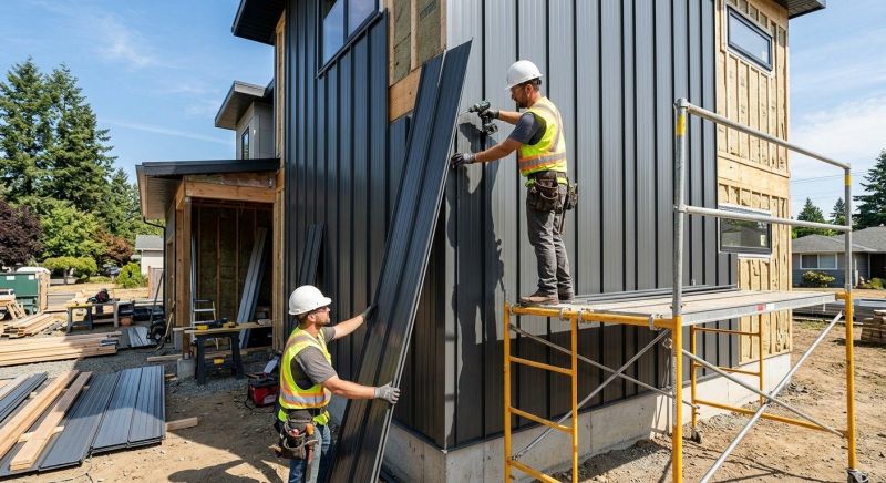 Metal Siding Installation in Dalton, GA