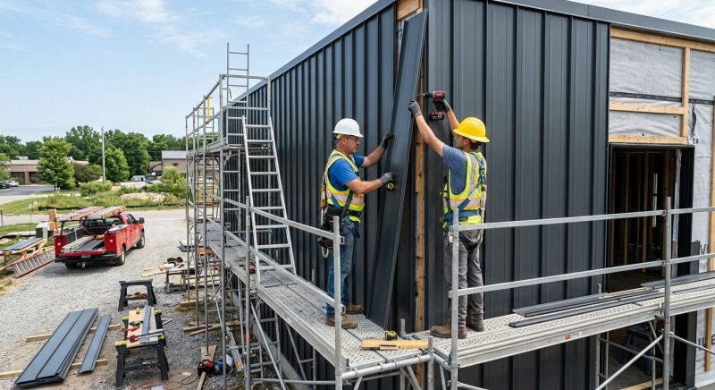 Metal Siding Installation in Calhoun, GA
