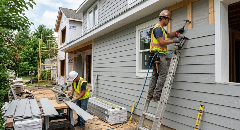 Polymer Siding Installation in Calhoun, GA
