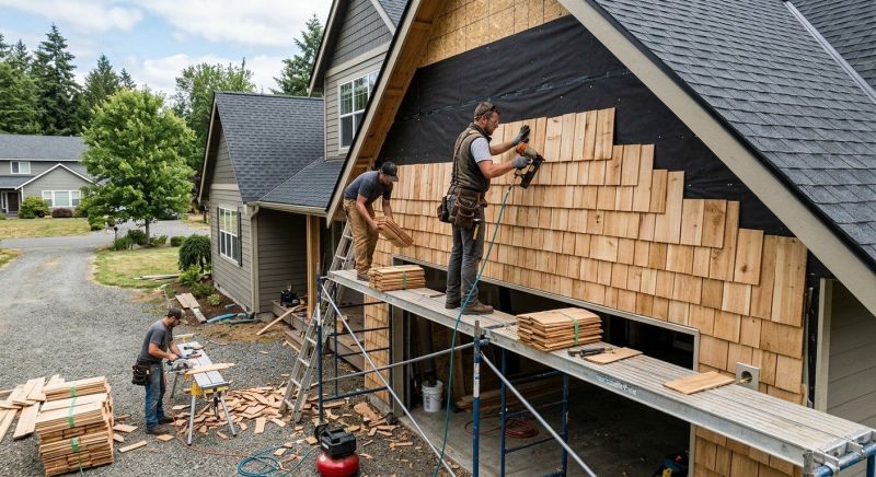 Shake Siding Installation in Pickens County, GA