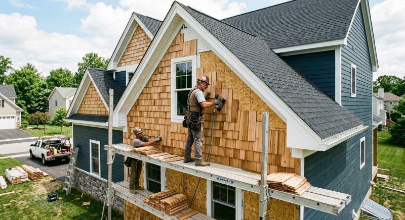 Shake Siding Installation in Rome, GA