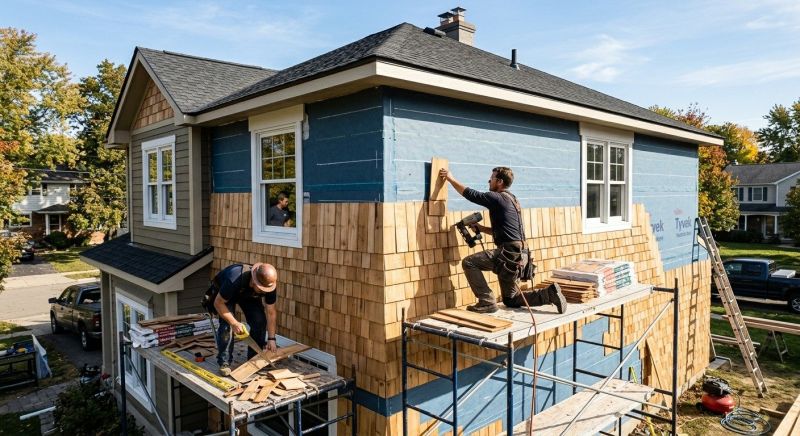 Shingle Siding Installation in Calhoun, GA