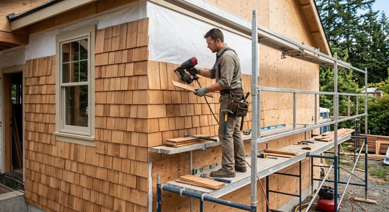 Shingle Siding Installation in Calhoun, GA