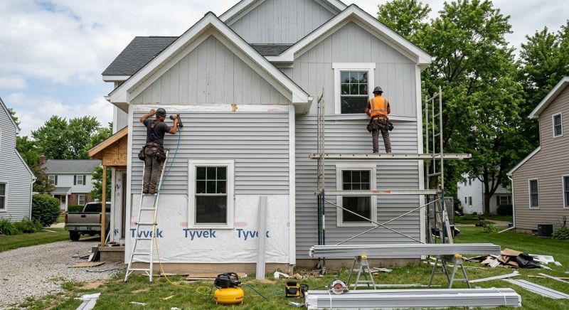Vertical Siding Replacement in Calhoun, GA