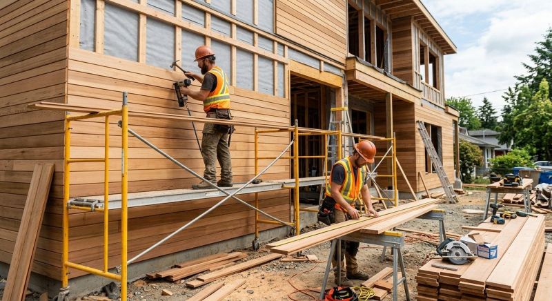 Wood Cladding Installation in Pickens County, GA