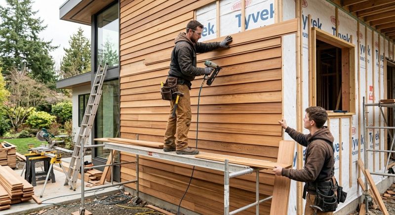 Wood Cladding Installation in Trion, GA