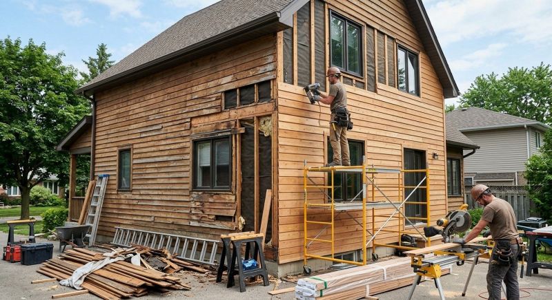 Wood Cladding Replacement in Calhoun, GA