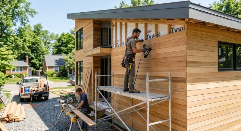 Wood Plank Siding Installation in Calhoun, GA