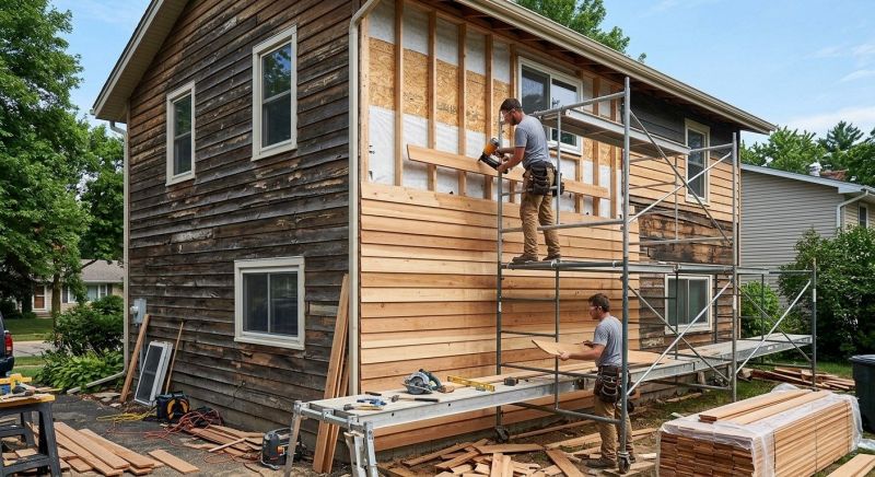 Wood Siding Installation in Dalton, GA