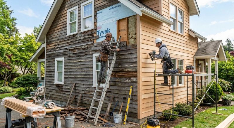 Wood Siding Installation in Jasper, GA