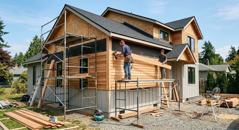 Wood Siding Installation in Jasper, GA