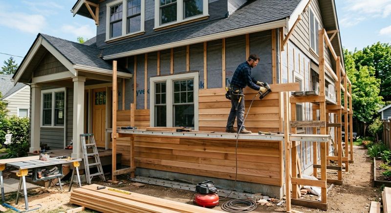 Wood Siding Installation in Calhoun, GA