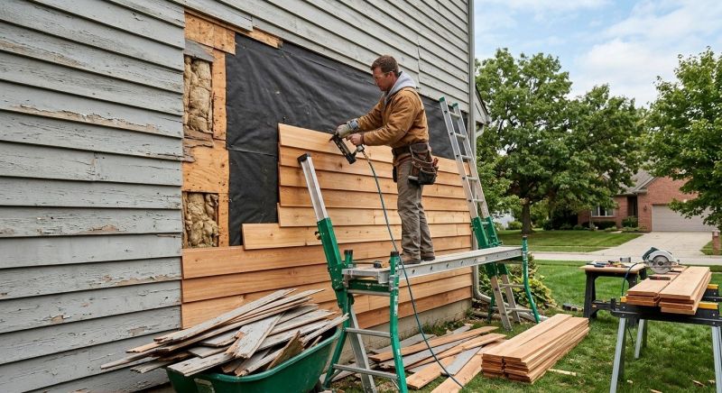Wood Siding Replacement in Chatsworth, GA
